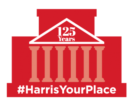#HarrisYourPlace logo