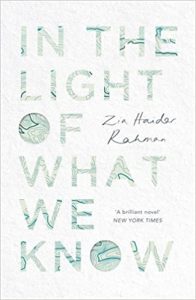 An image of front cover of In The Light of What We Know 