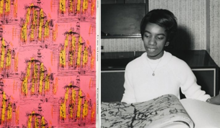 Althea McNish and her fabric design 'Painted Desert'