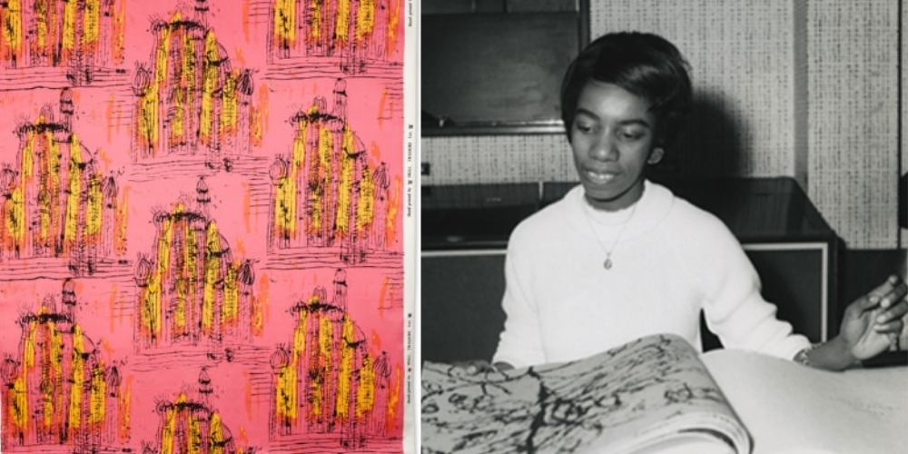 Althea McNish and her fabric design 'Painted Desert'