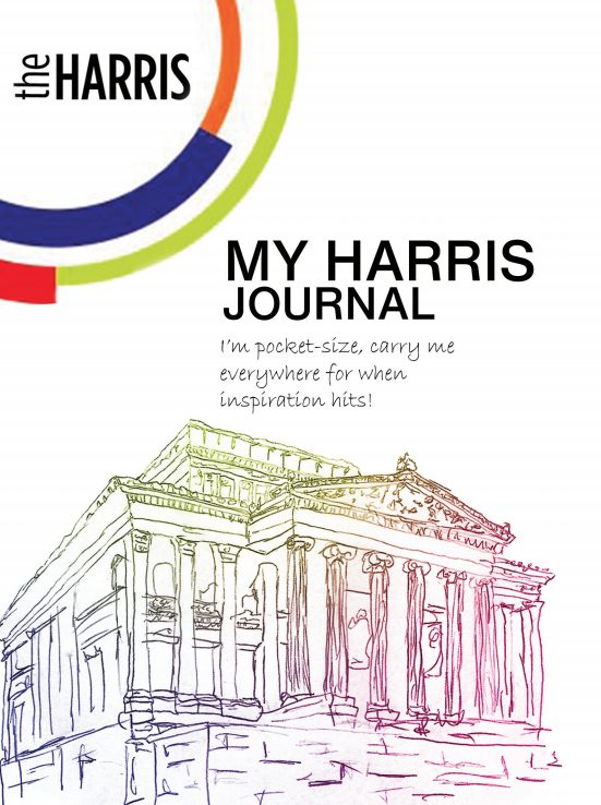 My harris journal front cover of activity booklet