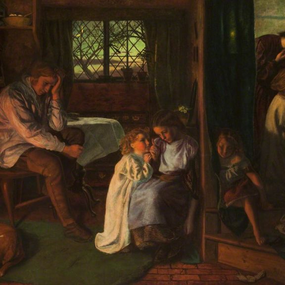 Image of the painting Bed-time