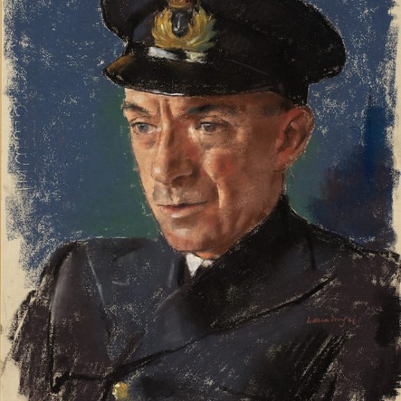 Image of the pastel Lieutenant E R W Daish