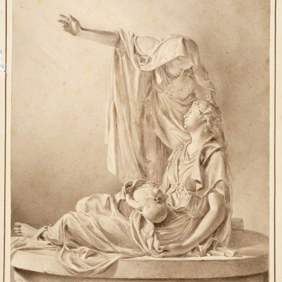 Image of the drawing Monument of Mrs Howard