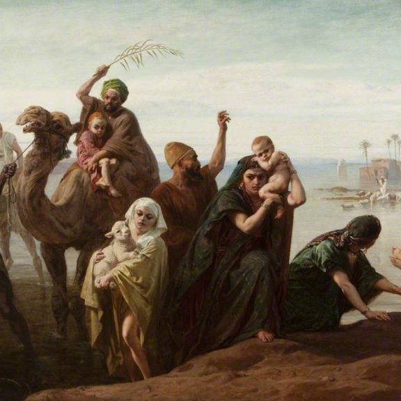 Image of the painting The Sudden Rising of the Nile