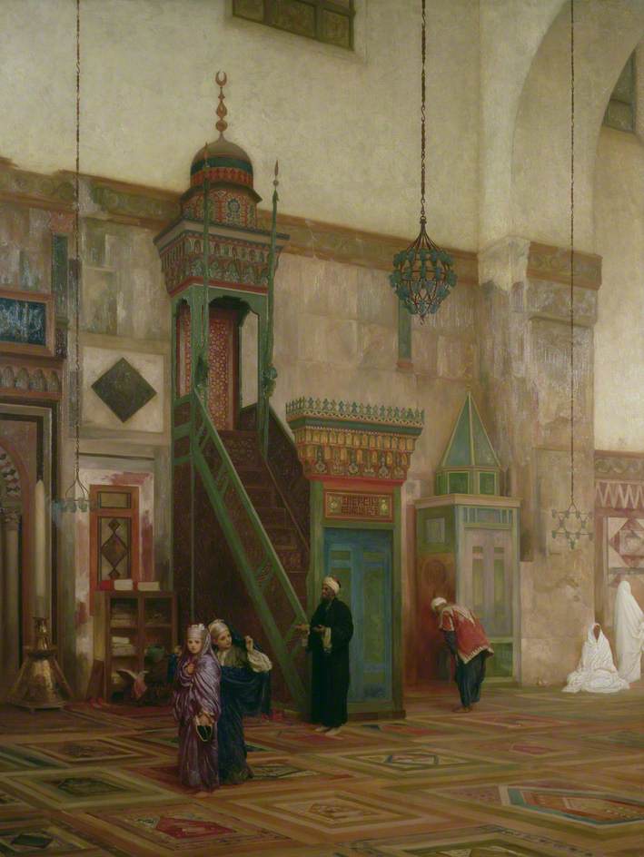 Interior of the Grand Mosque, Damascus