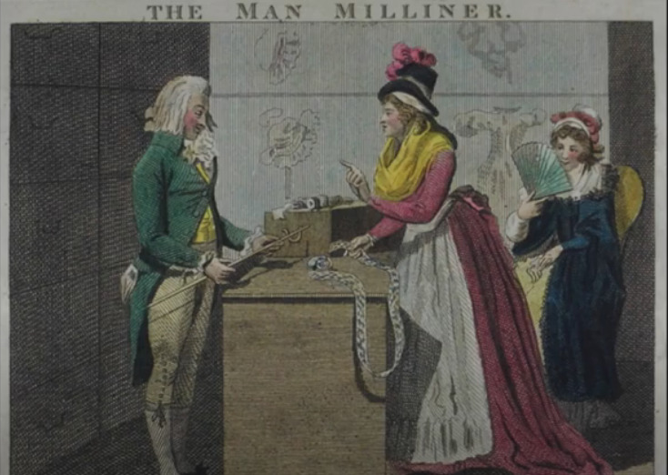 The Man Milliner Fashion Plate