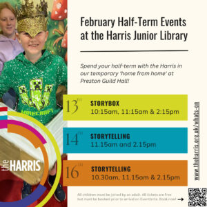 February Half-Term What's On Graphic