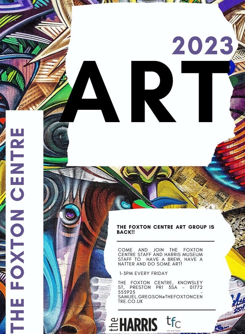 Poster for the Foxton Art Centre