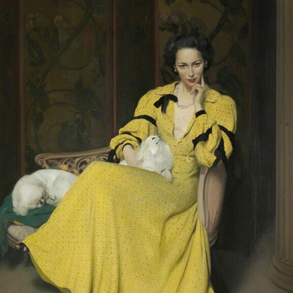 Image of Pauline in the Yellow Dress print