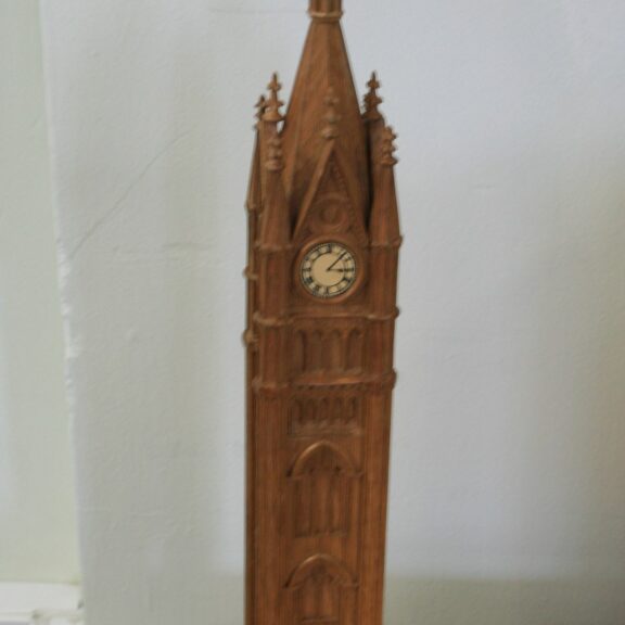 Image of a tall clock tower
