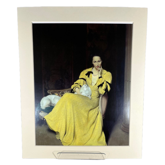Image of Pauline in the Yellow Dress print