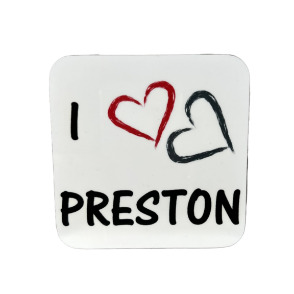 Image of I love Preston Coaster
