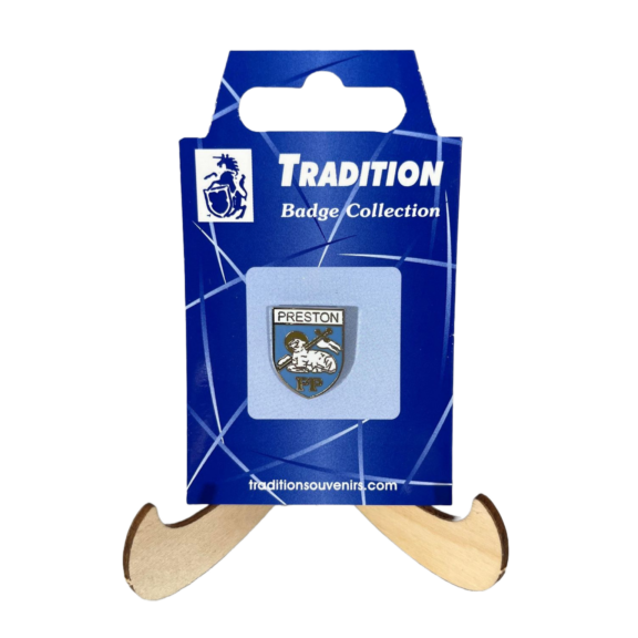 Image of Preston Crest Pin Badge