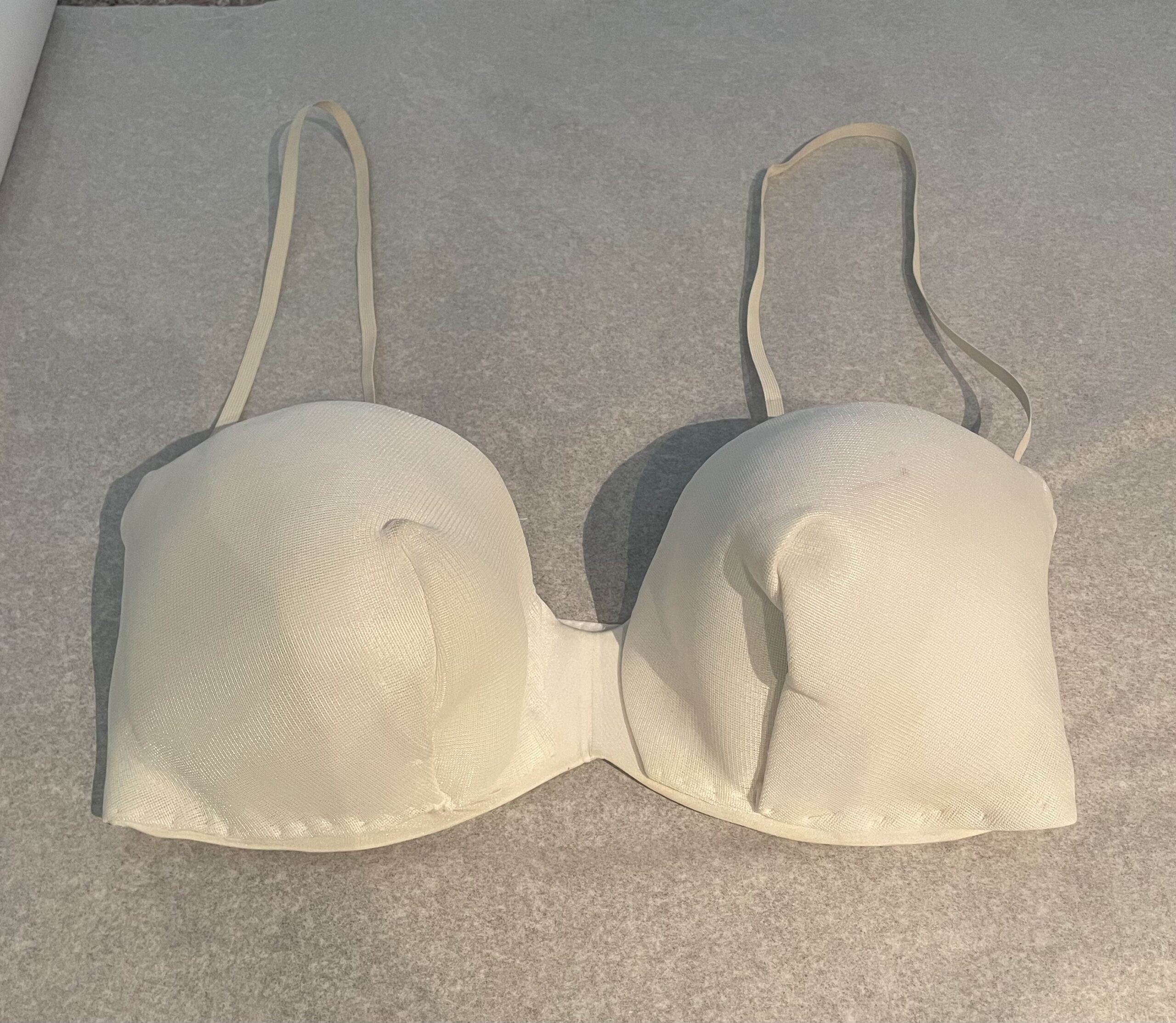 Image of a white bra