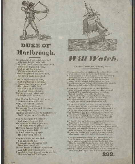 Image of a Harkness Ballad