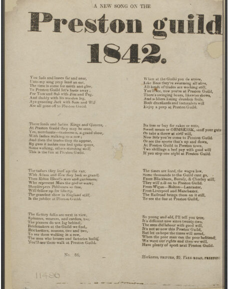 Image of Preston Guild Harkness Ballad