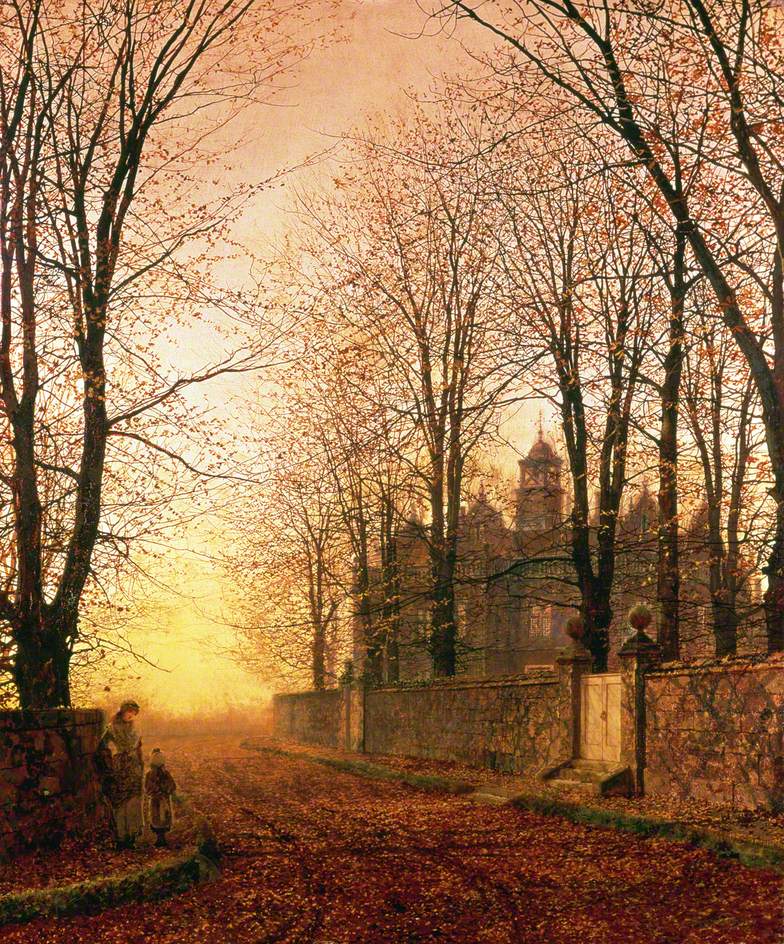 Image of an autumnal painting.