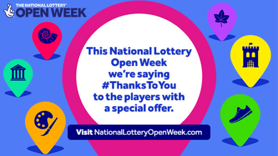 National Lottery Open Week graphic