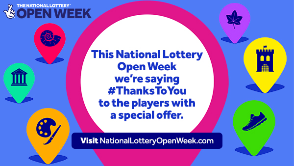 National Lottery Open Week graphic