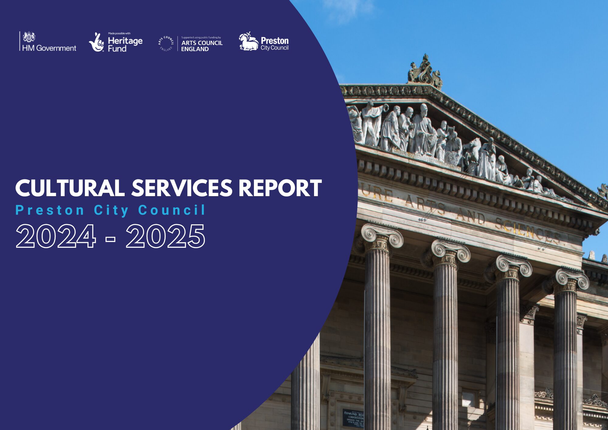 Front cover of the cultural services report.